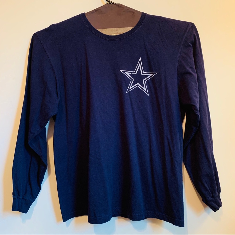 Dallas Cowboys long-sleeved 100% cotton T-shirt